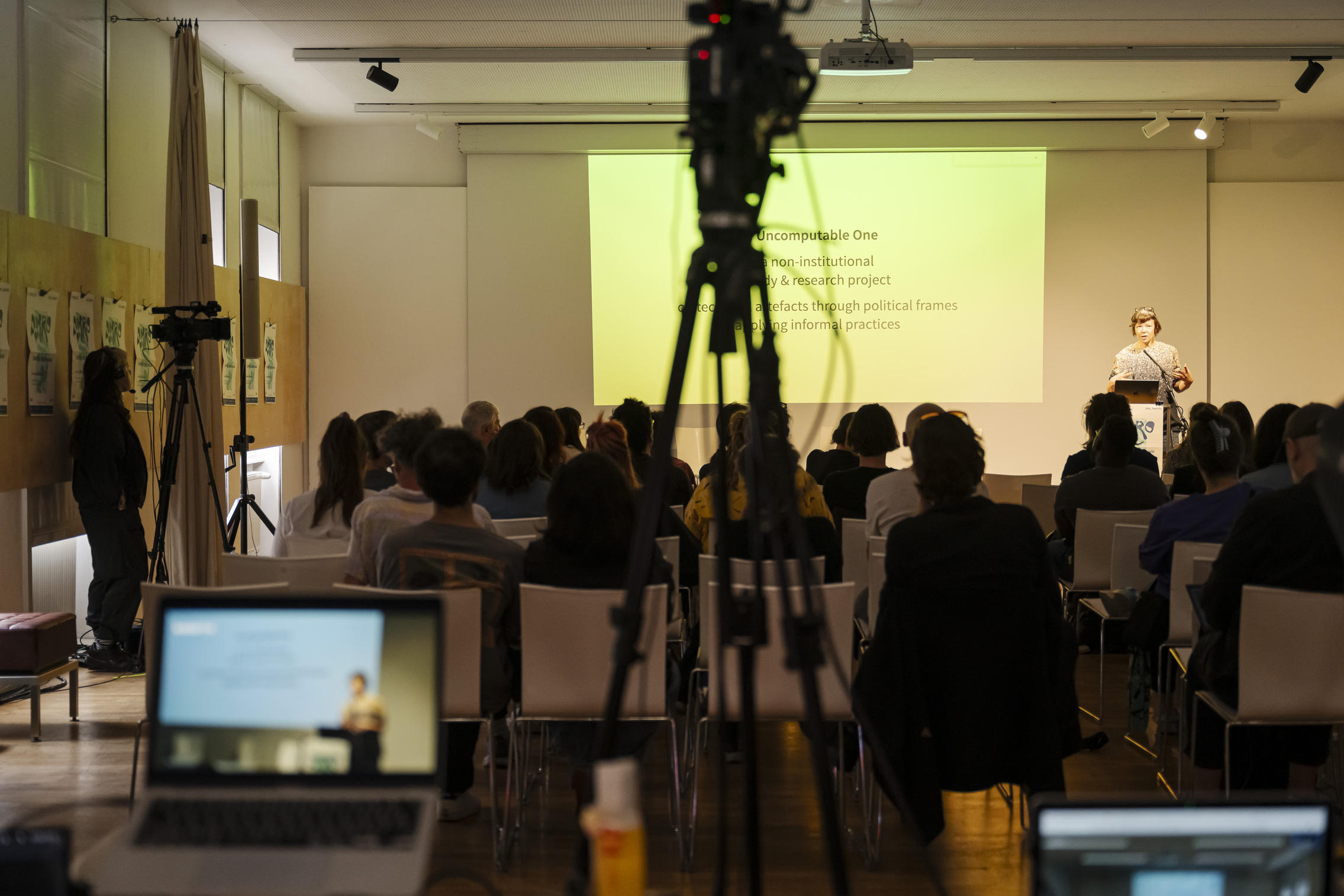 AMRO24 Exhibitions "Morning Session: Lightning Talks", by Diane Pricop & Patrícia J. Reis & Valentina Vuksic & Inari Wishiki (aka Yoshinari Nishiki)