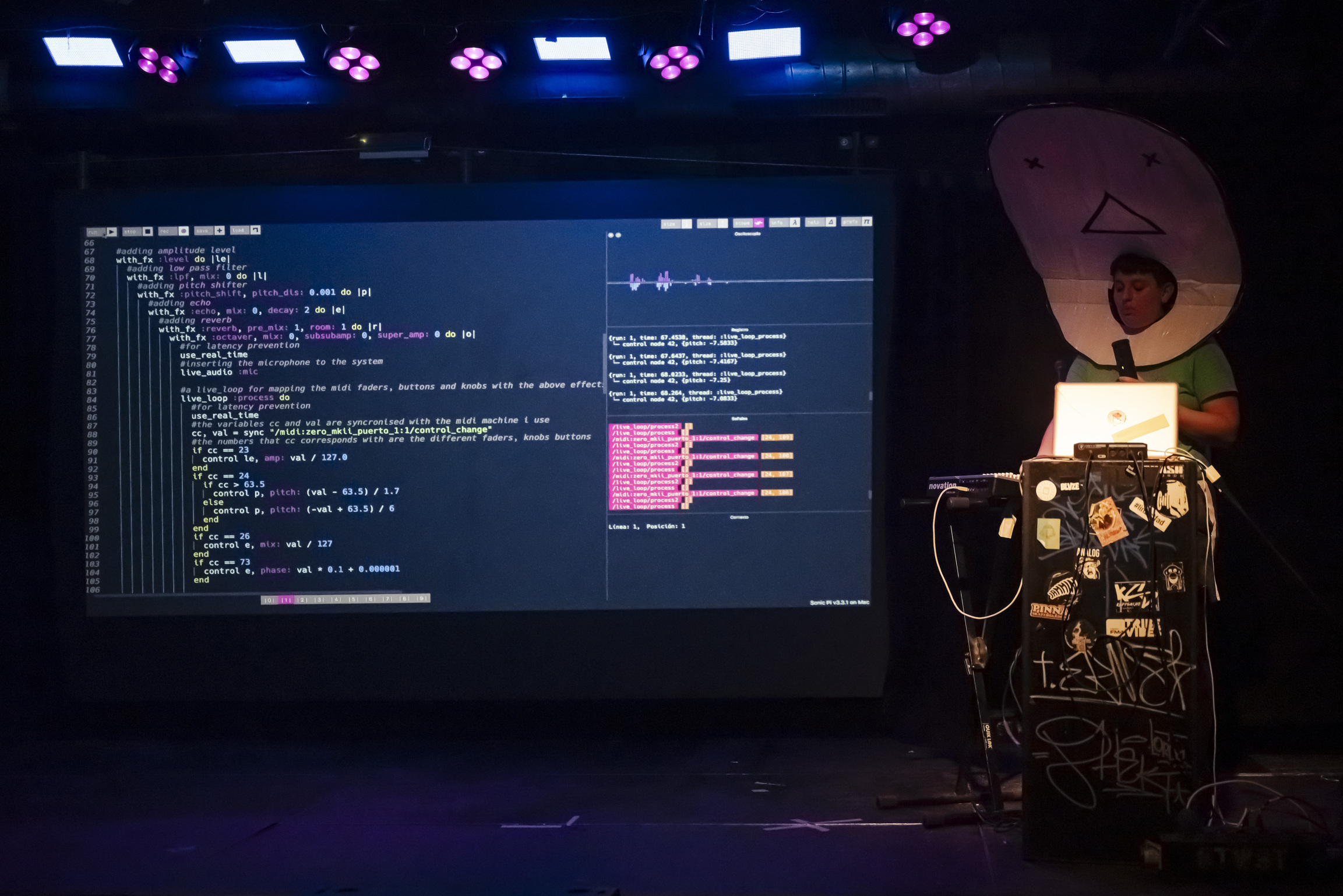 AMRO24 Exhibitions "AMRO Nightline #2 / @STWST", by Mitsitron & Luka Prinčič & ultramorbidi & romi N/A