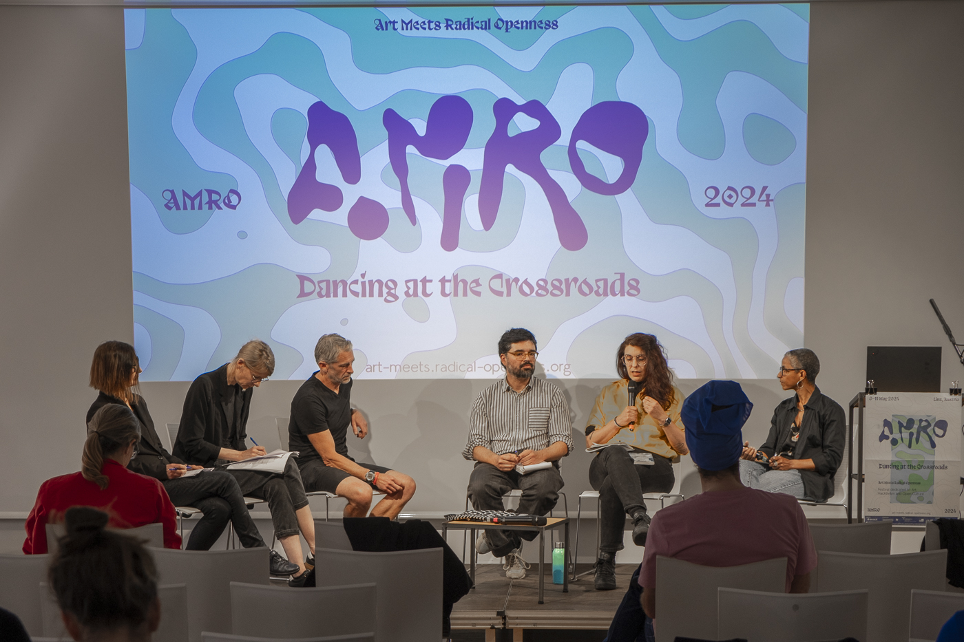 AMRO24 Exhibitions "Morning Session: Insurgent Flows & Materiality of Clouds", by Adnan Hadzi & Marina Gržinić & Tjaša Kancler & Jovita Pristovšek & Pluriversidad Nómada & Kim Carrington & Elliot Perkins / Ultra-red